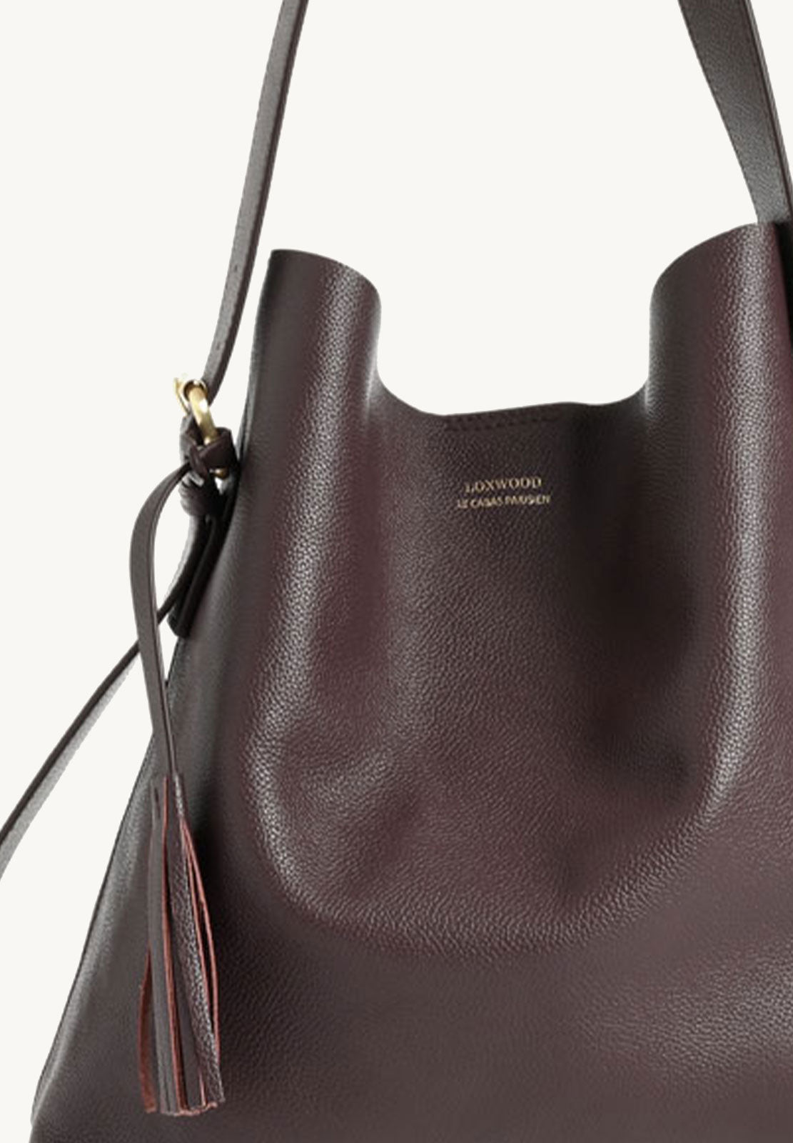 NAYA - Grained leather shoulder bag