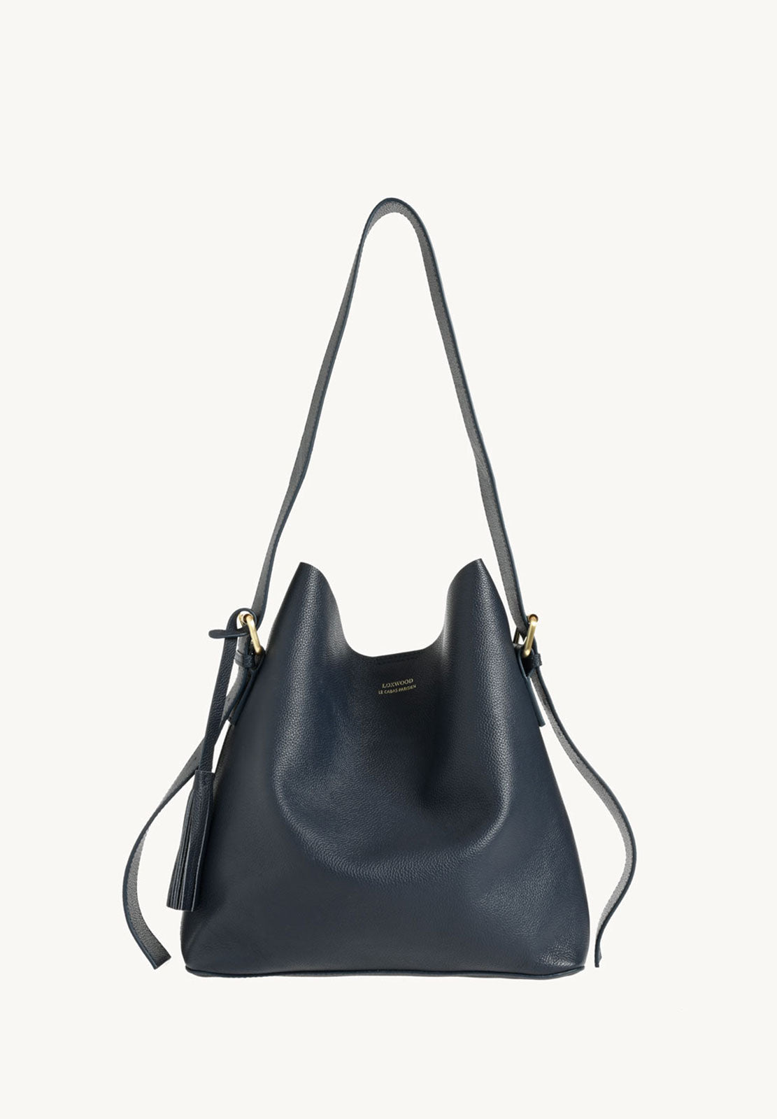 NAYA - Grained leather shoulder bag