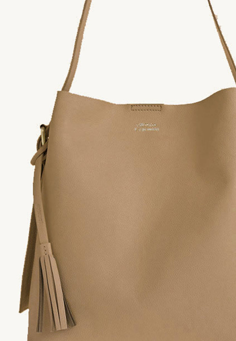 NAYA - Sac épaule en cuir grainé