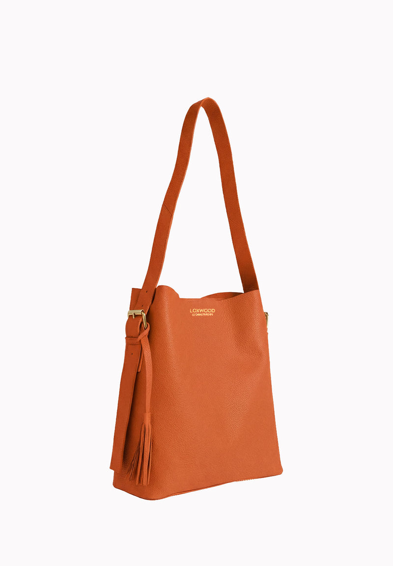 NAYA - Sac épaule en cuir grainé