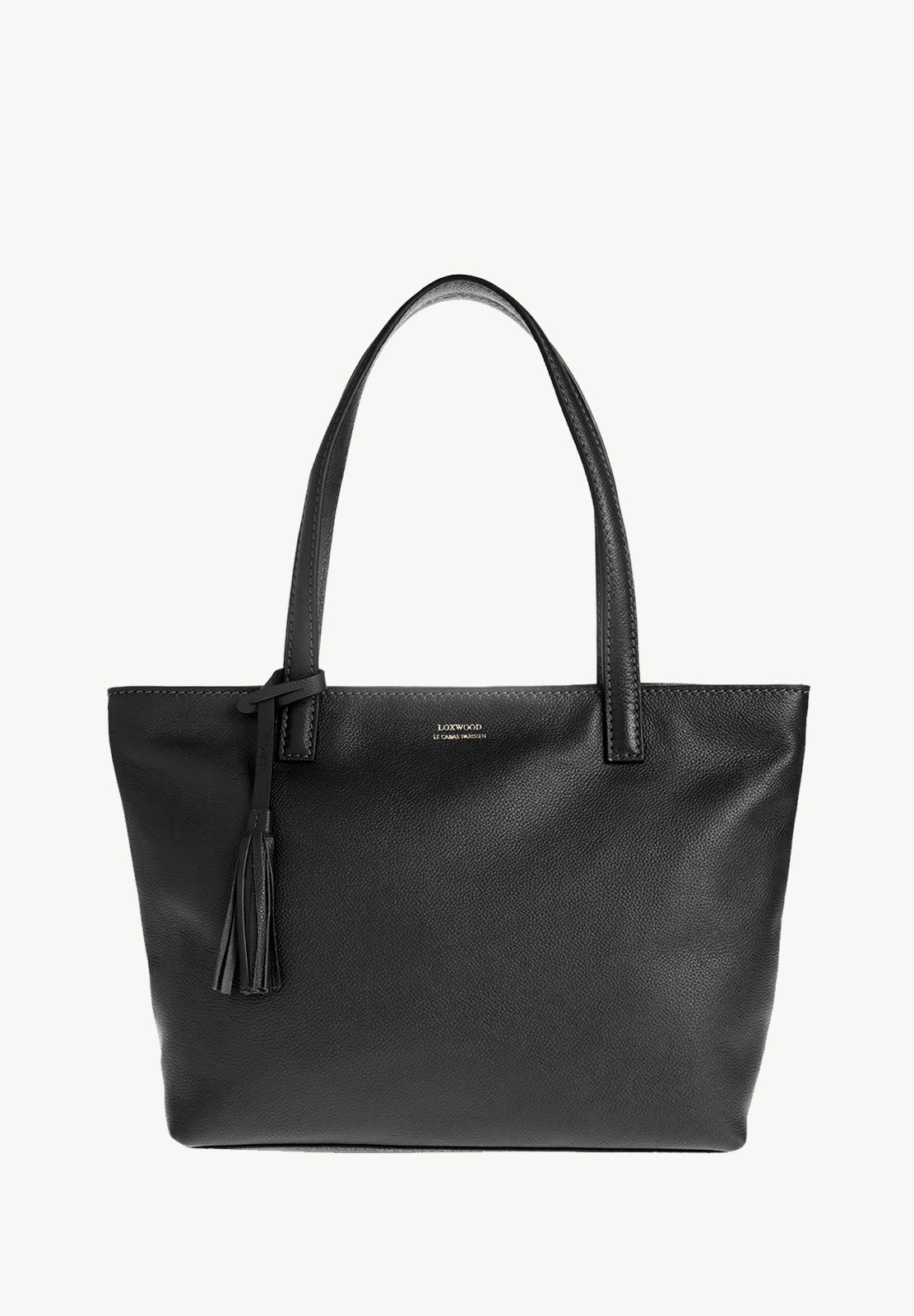 EDEN - Grained leather shoulder handbag