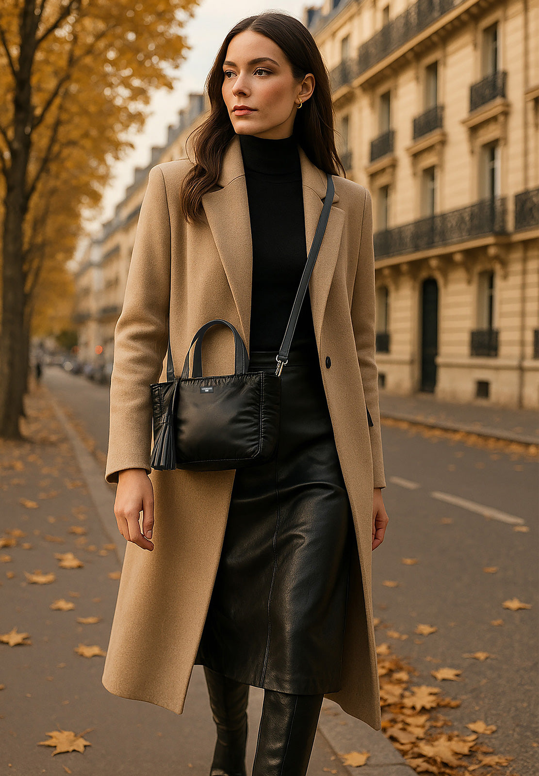 BABY CABAS - Mini cabas zippé effet DOUDOUNE en nylon