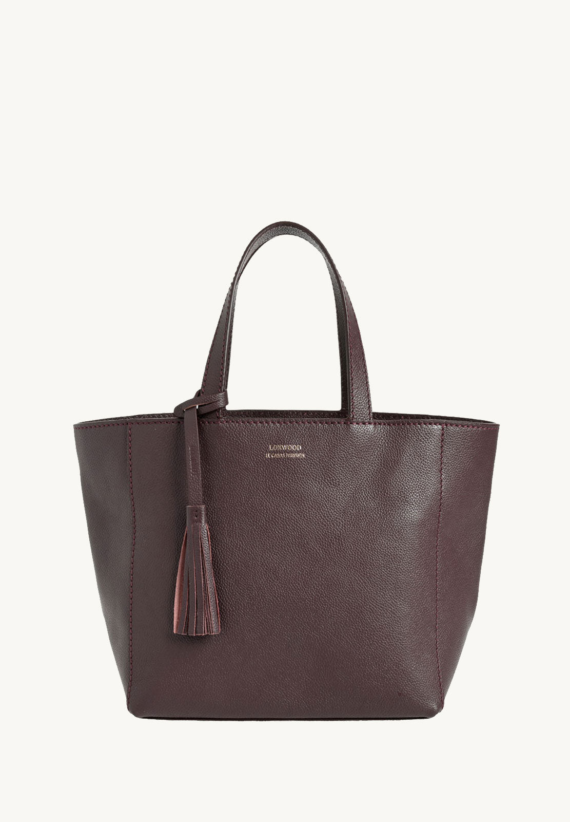 Small PARISIEN tote bag - Grained leather