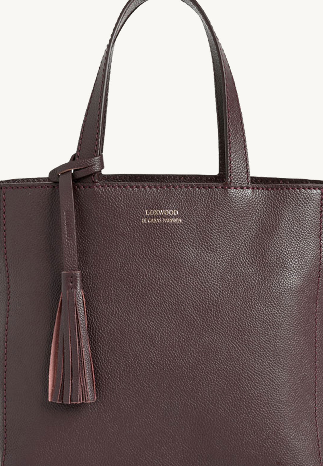 Small PARISIEN tote bag - Grained leather