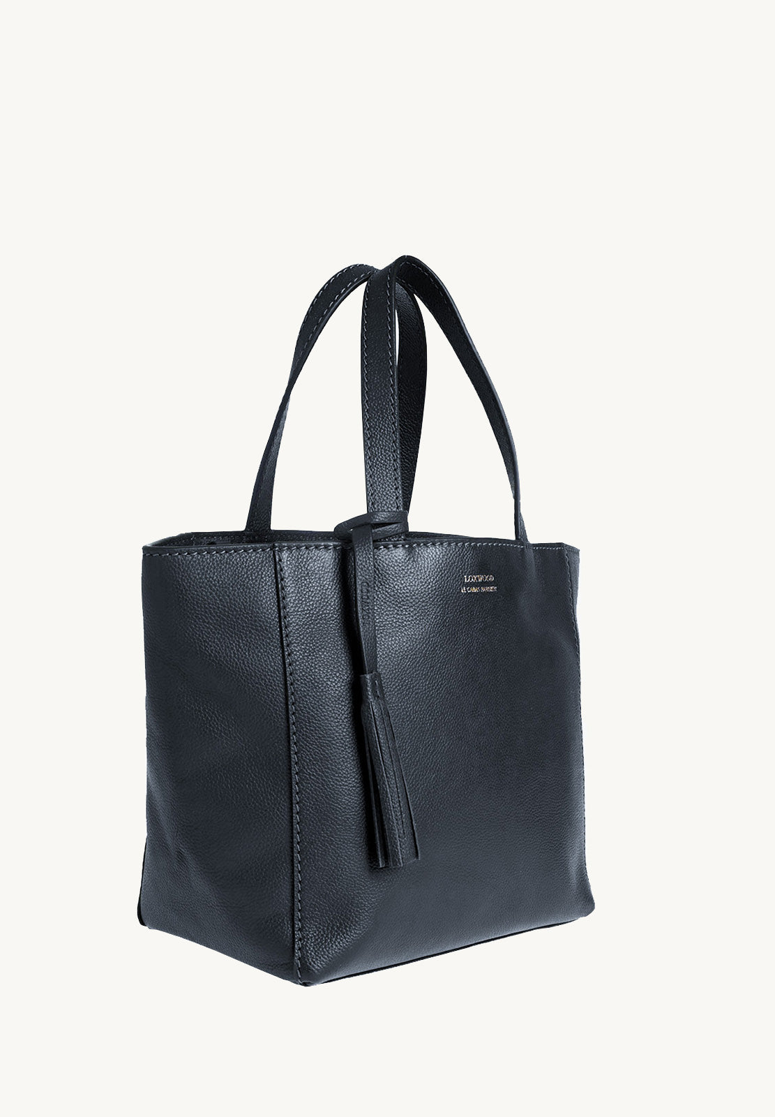 Small PARISIEN tote bag - Grained leather