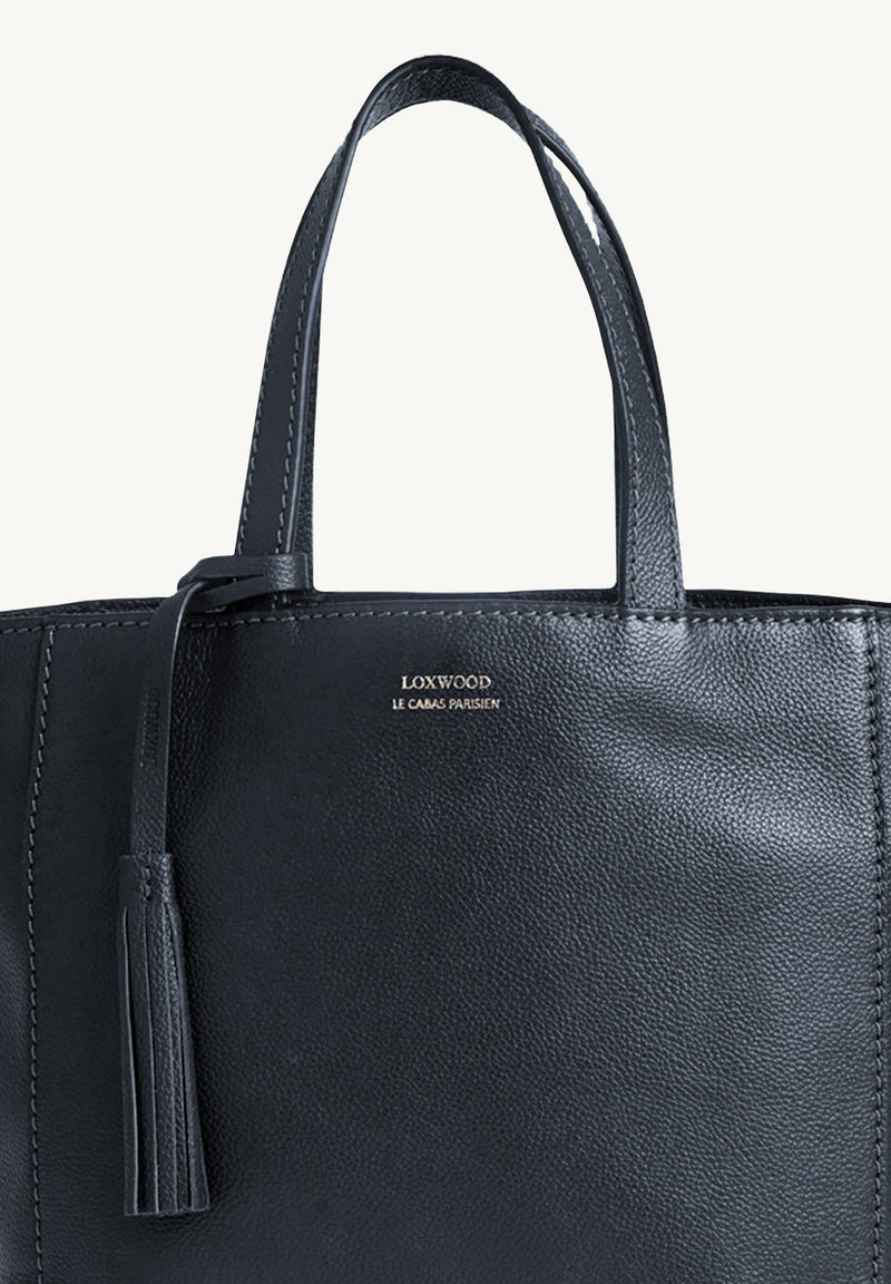 Small PARISIEN tote bag - Grained leather