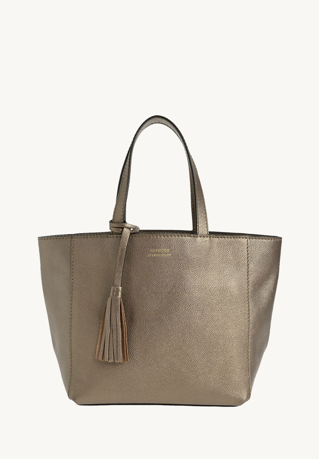 Small PARISIEN tote bag - Grained leather