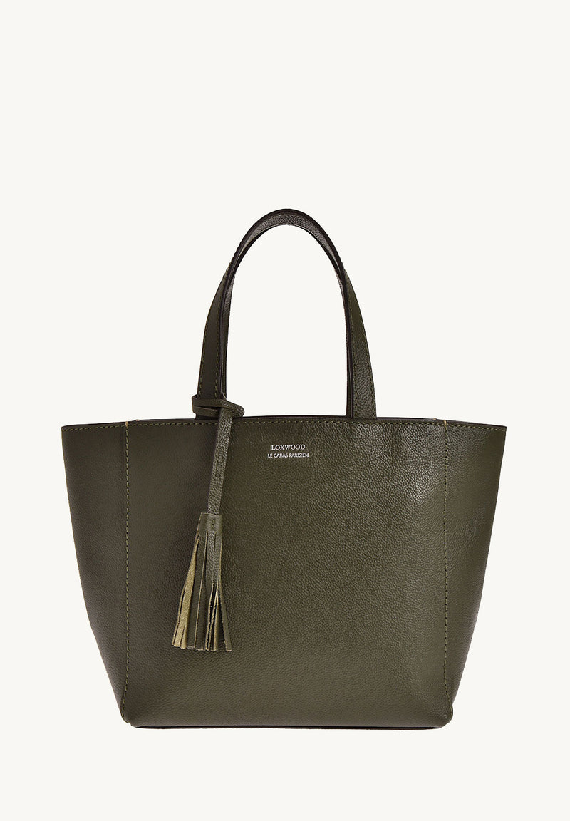 Small PARISIEN tote bag - Grained leather