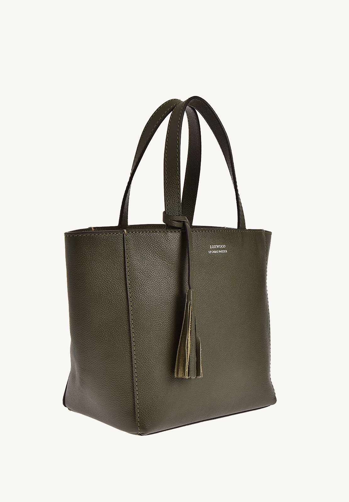 Small PARISIEN tote bag - Grained leather