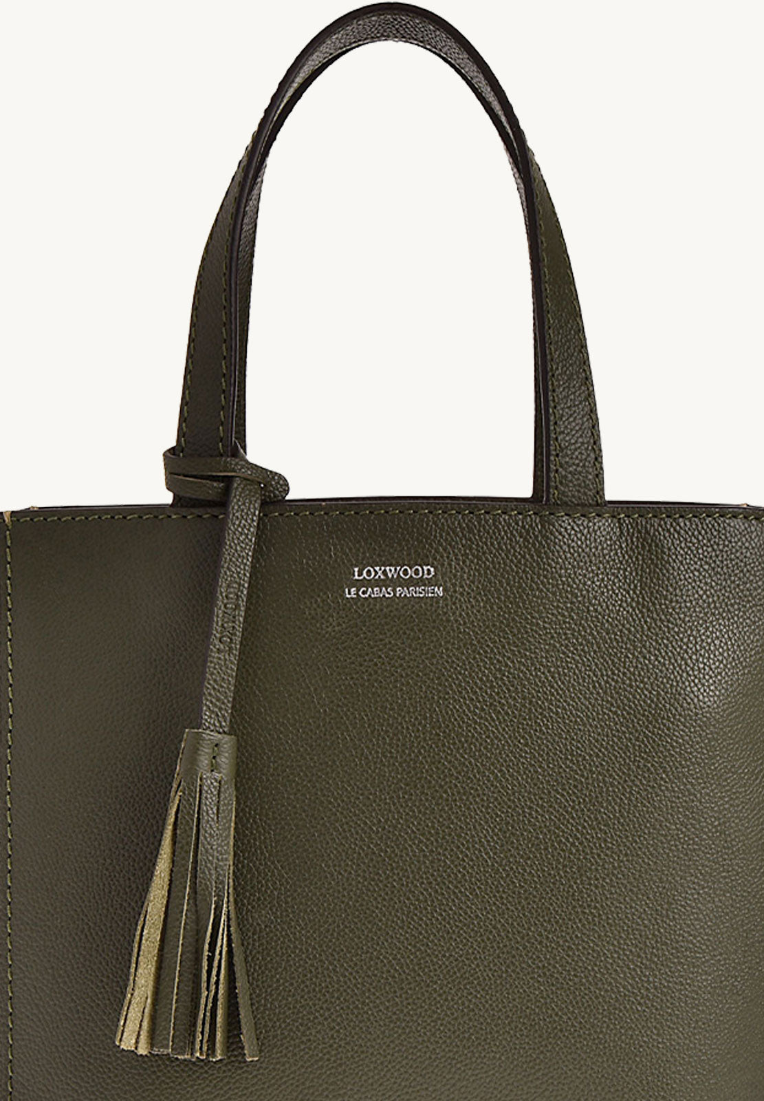 Small PARISIEN tote bag - Grained leather