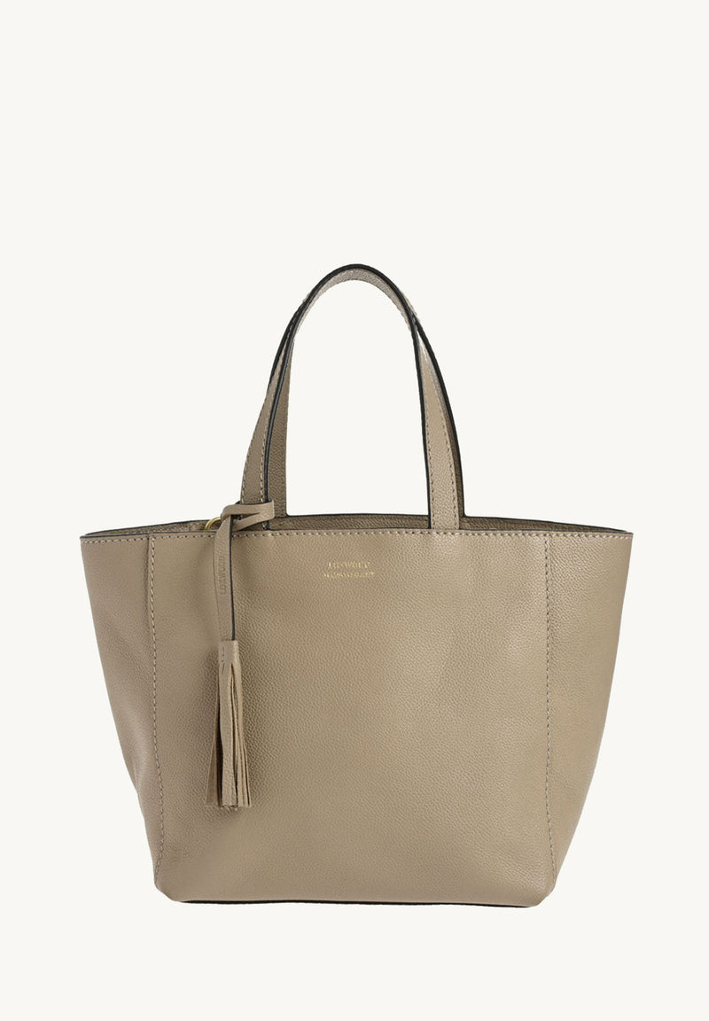 Small PARISIEN tote bag - Grained leather