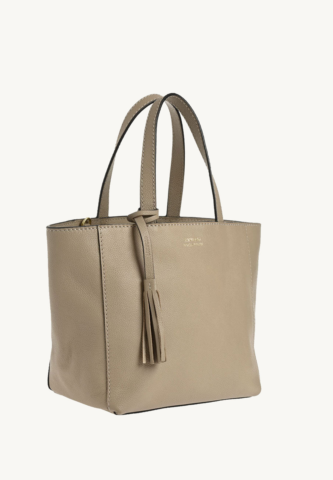 Small PARISIEN tote bag - Grained leather