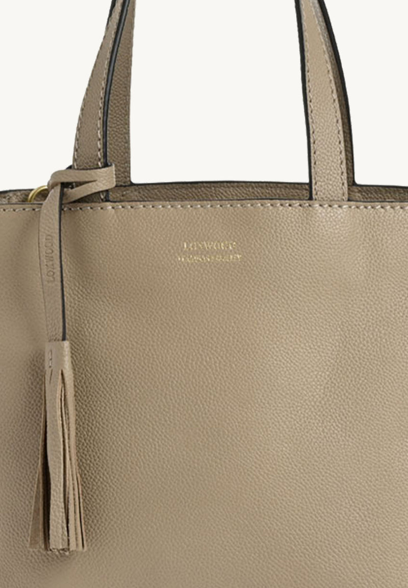 Small PARISIEN tote bag - Grained leather