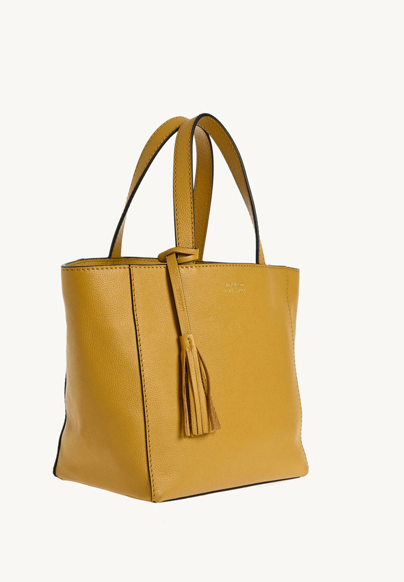 Small PARISIEN tote bag - Grained leather