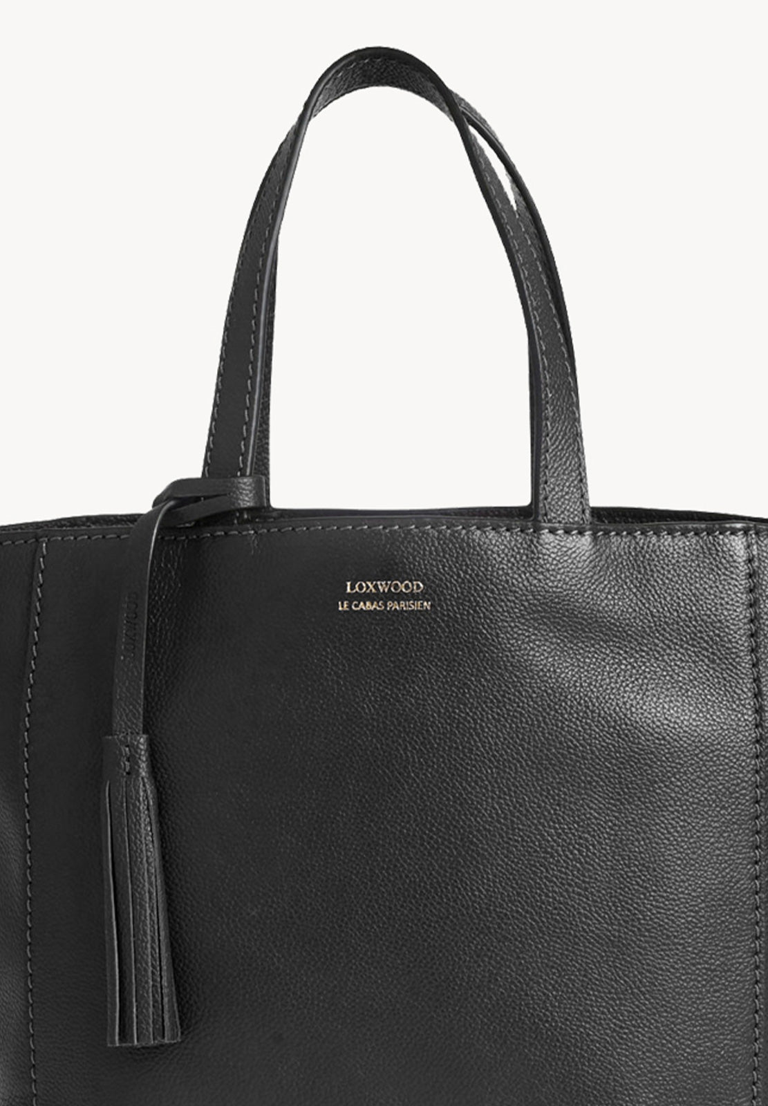 Small PARISIEN tote bag - Grained leather