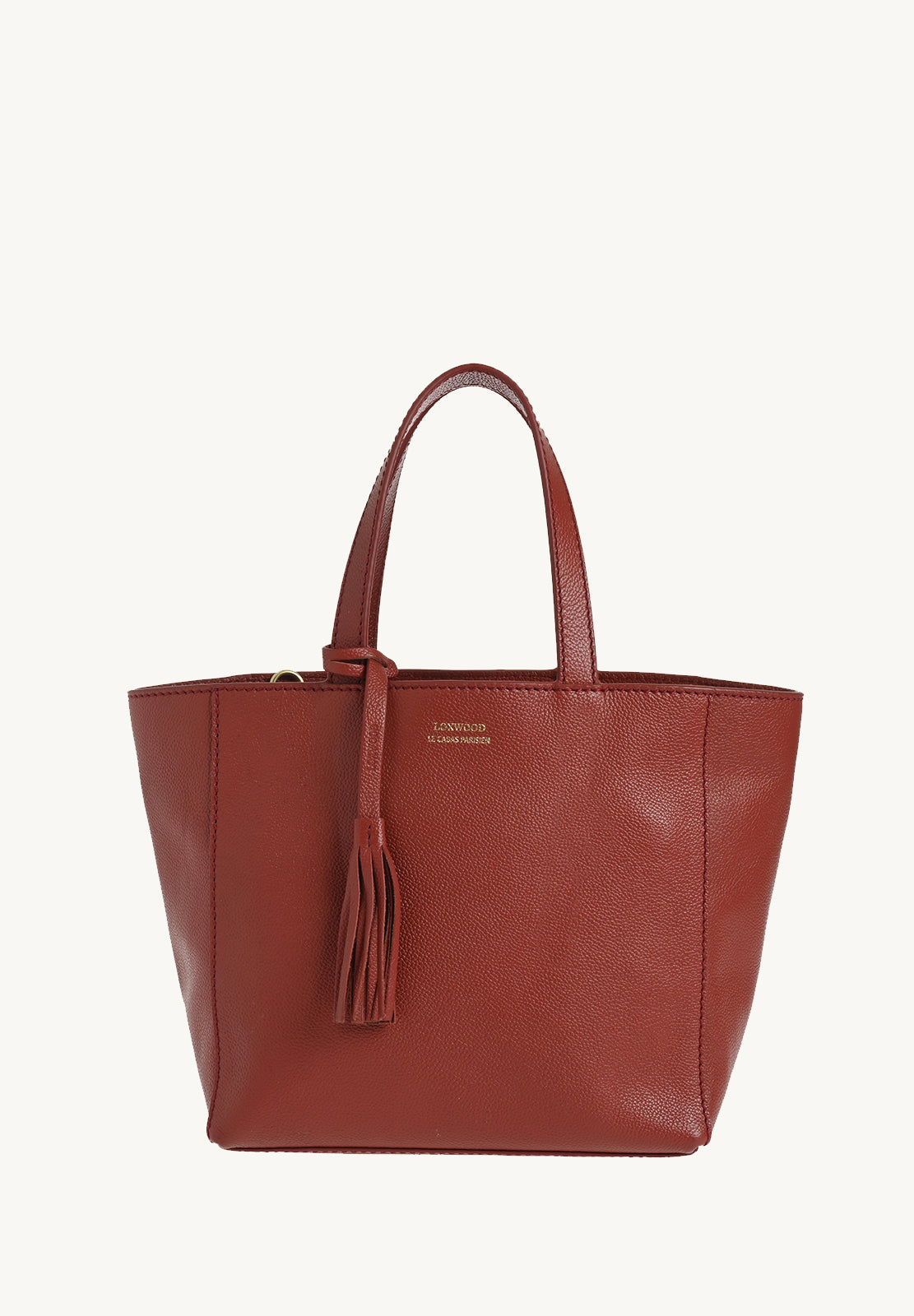 Small PARISIEN tote bag - Grained leather