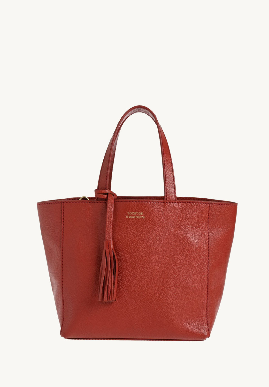 Small PARISIEN tote bag - Grained leather