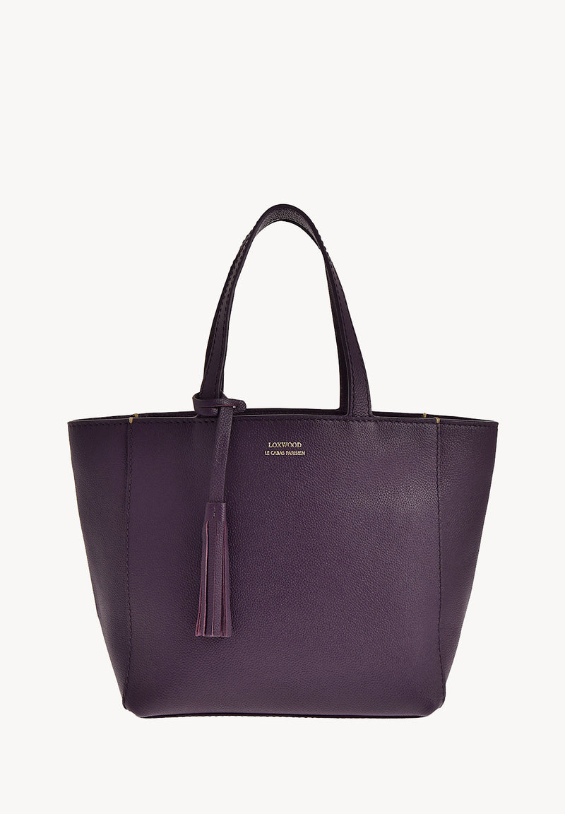 Small PARISIEN tote bag - Grained leather