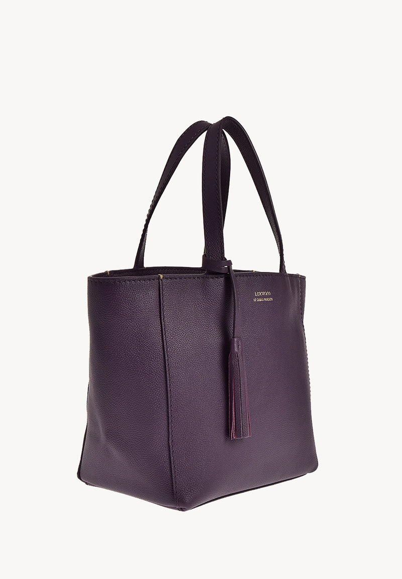 Small PARISIEN tote bag - Grained leather