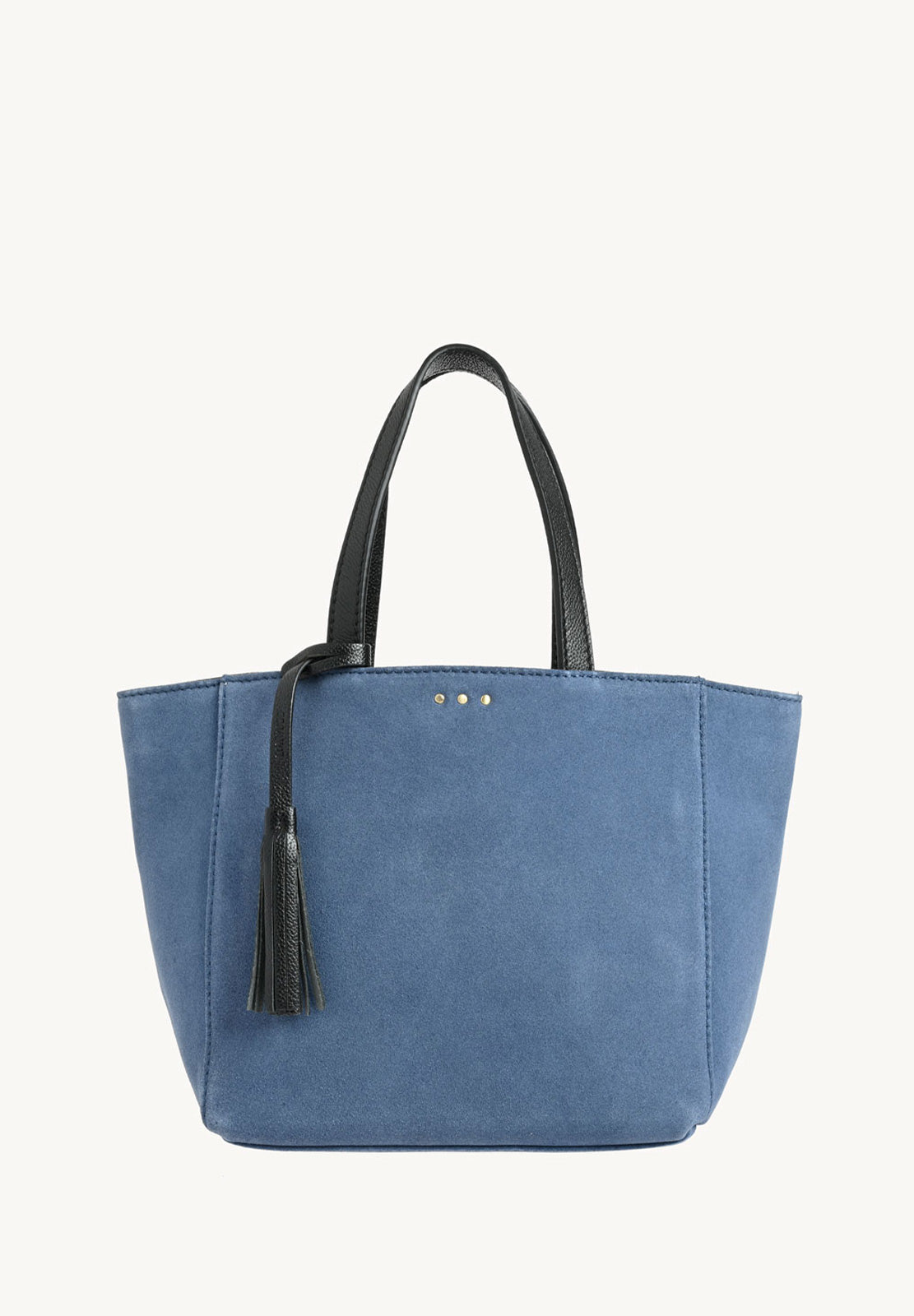 PARISIAN CABAS Small - Suede leather