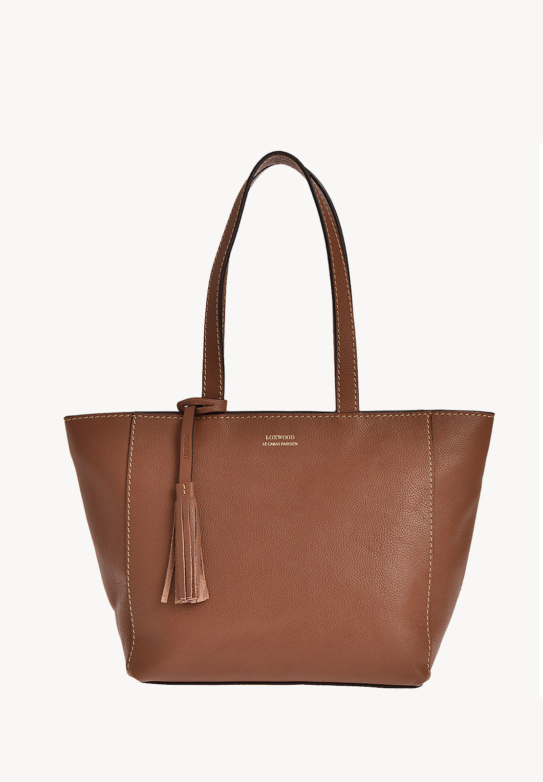 Petit cabas ZIPPÉ - Cuir grainé