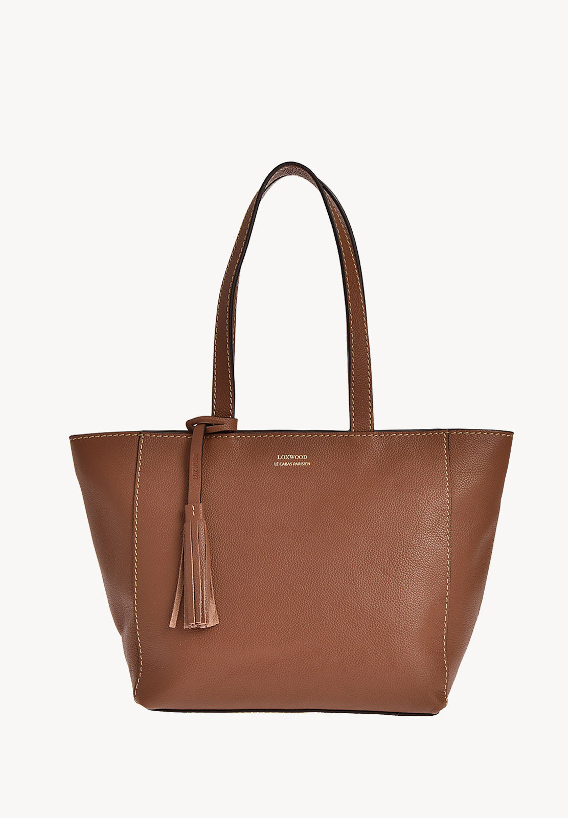 Petit cabas ZIPPÉ - Cuir grainé