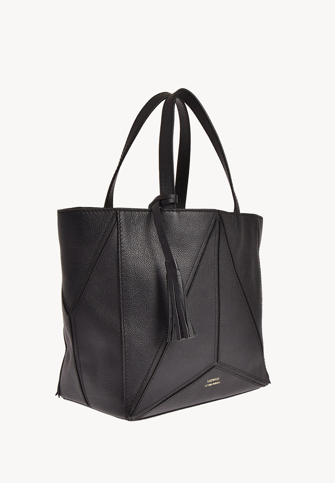 Cabas PARISIEN medium ORIGAMI - Cuir grainé