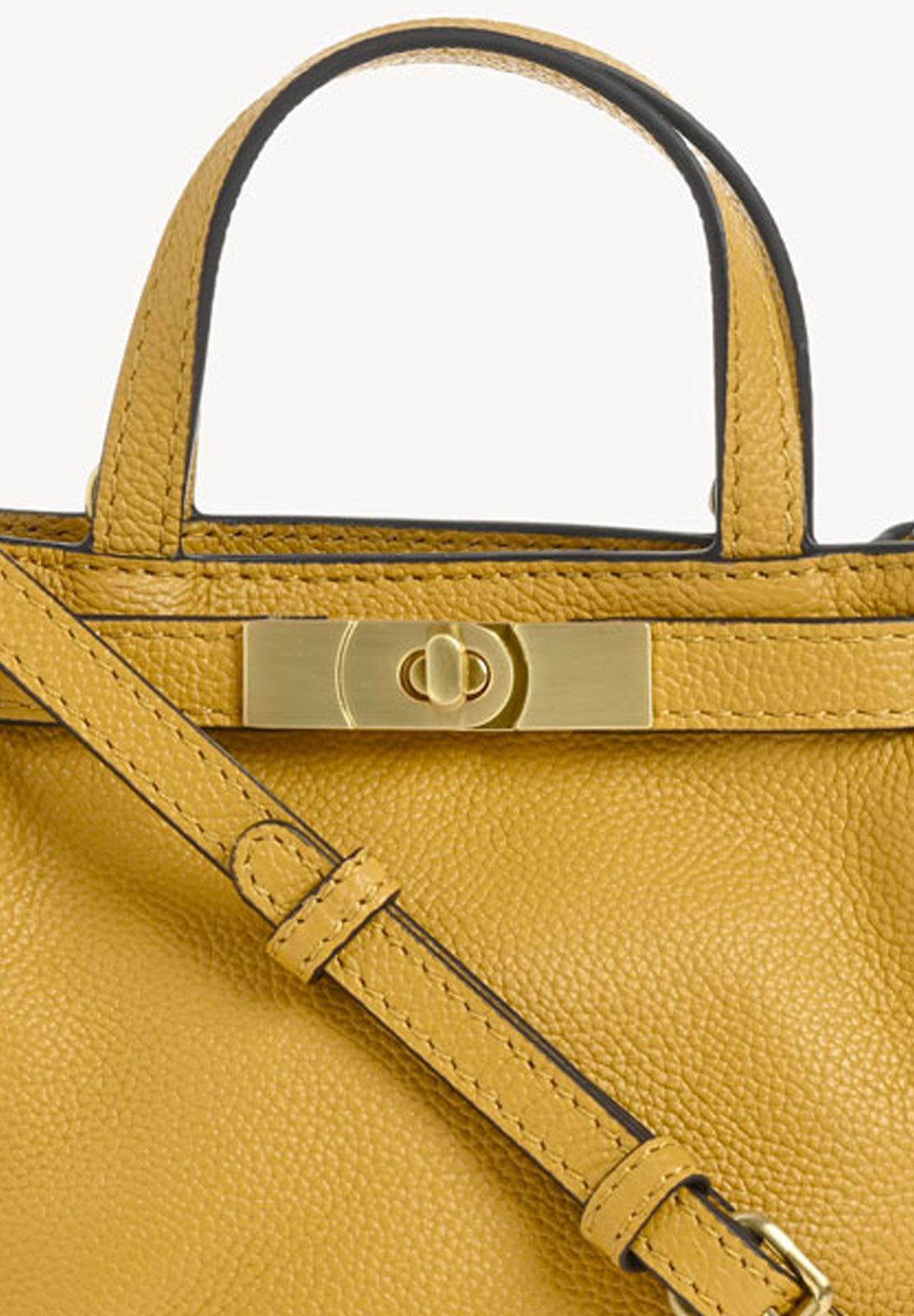 BABY NANOU - Mini crossover en cuir grainé