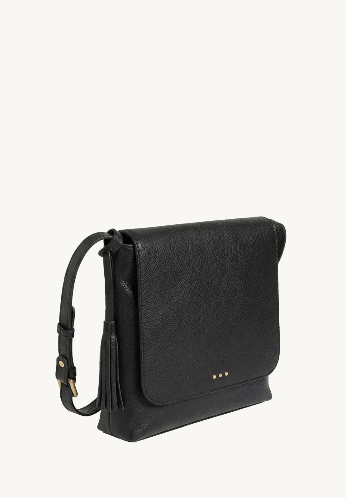 ANOUK - Sac besace en cuir grainé