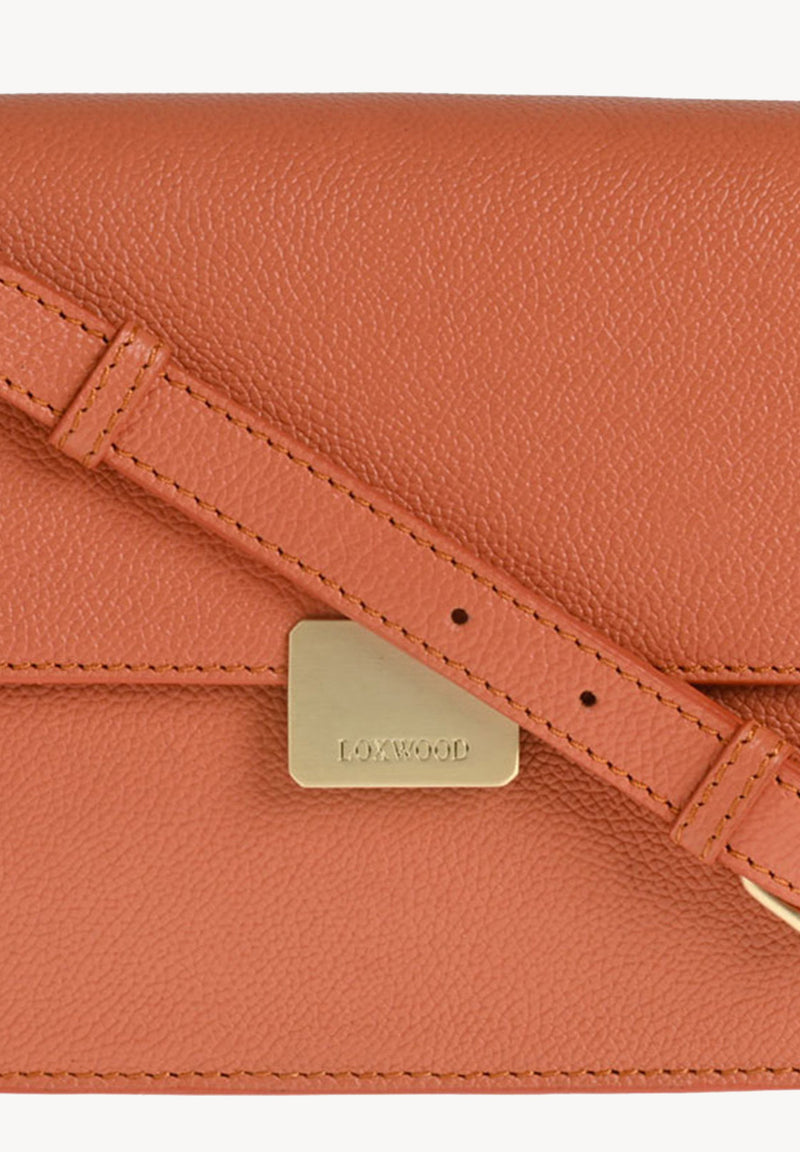 SÈVRES - Petit sac bandoulière en cuir grainé