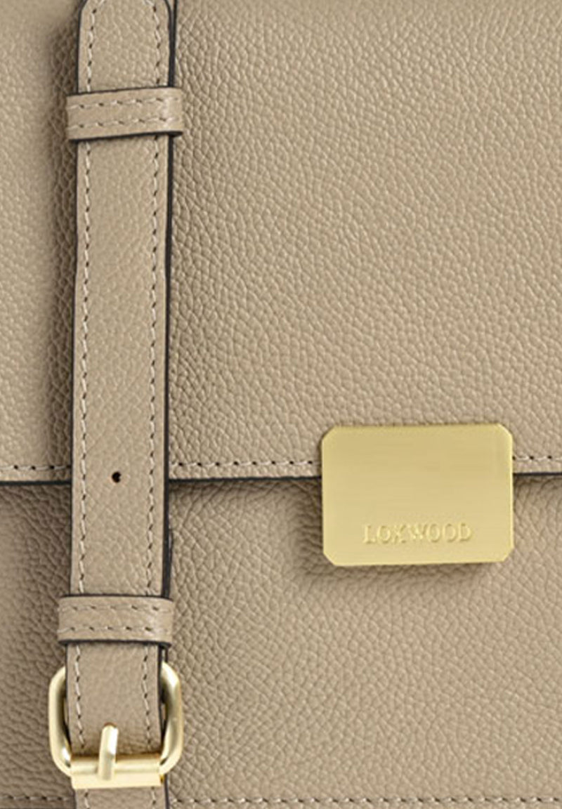 SÈVRES - Small grained leather shoulder bag