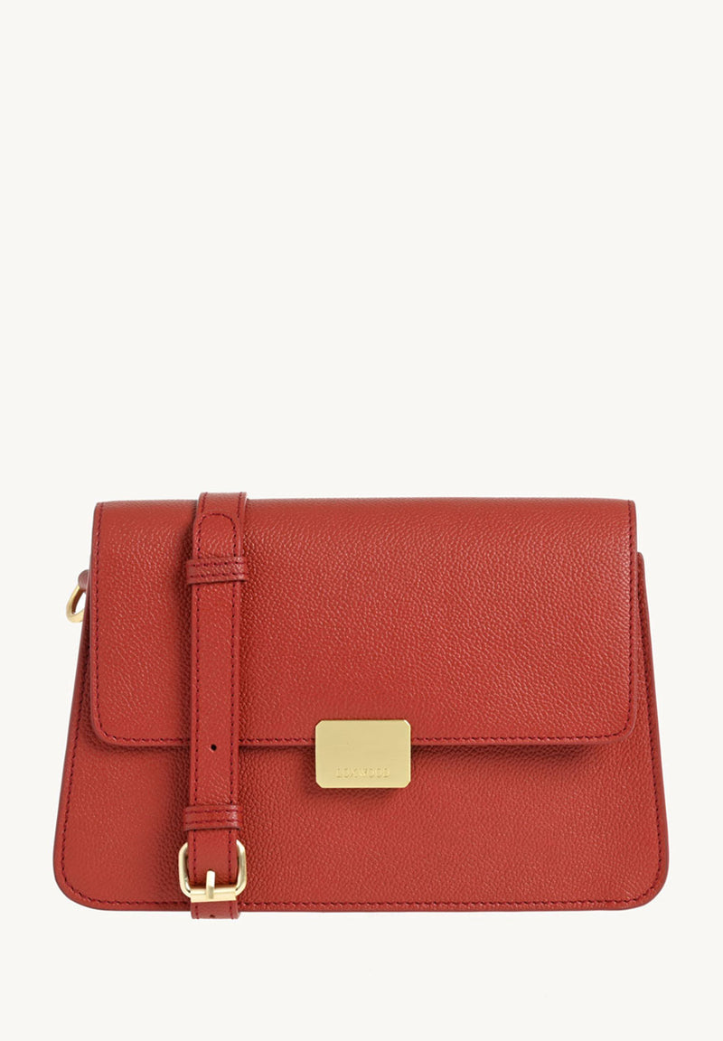 SÈVRES - Small grained leather shoulder bag