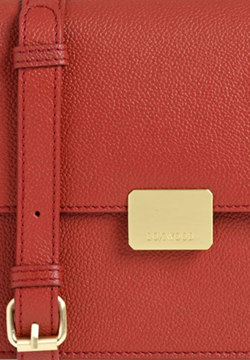 SÈVRES - Small grained leather shoulder bag