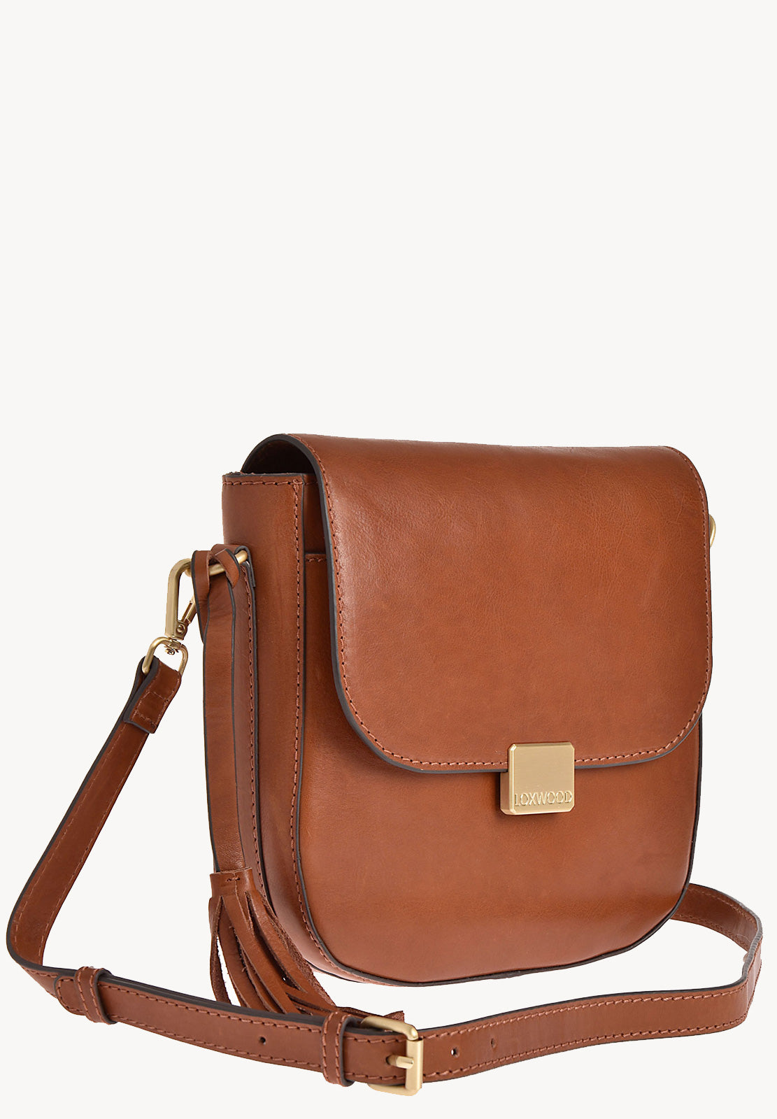 Laurene-sac Cuir Vegetal Cognac