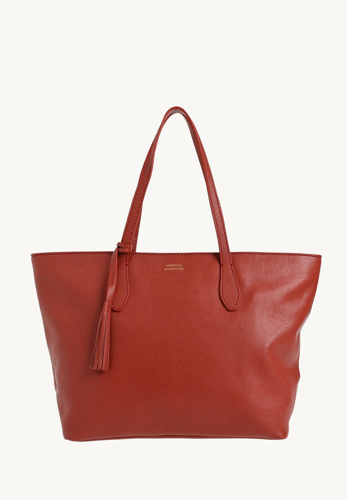 SHOPPER - Sac porté épaule en cuir grainé