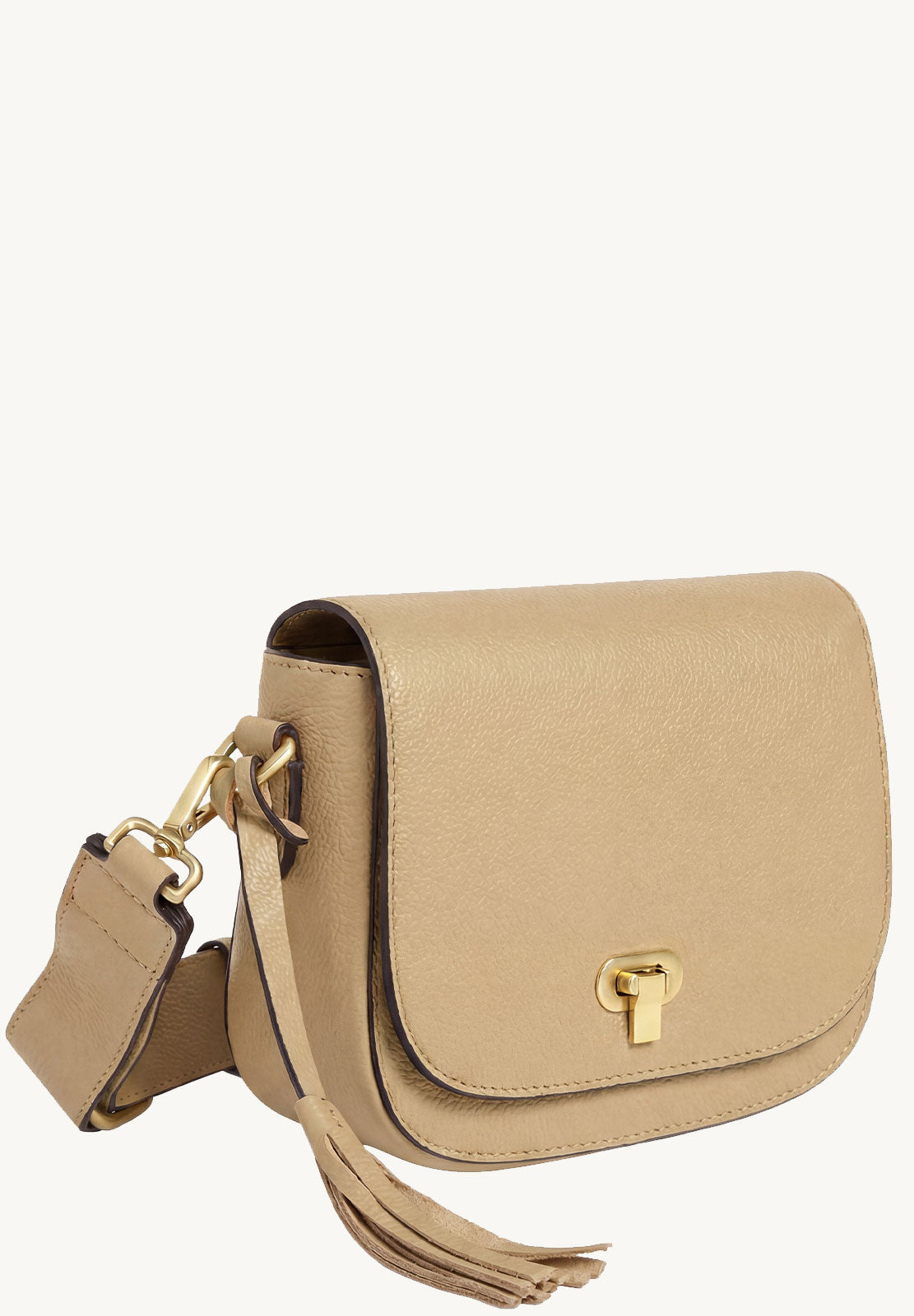MARNIE - Sac besace en cuir grainé
