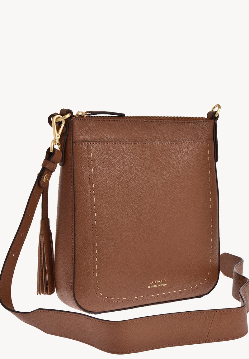 Pochette Ivy Piqué Main Honey