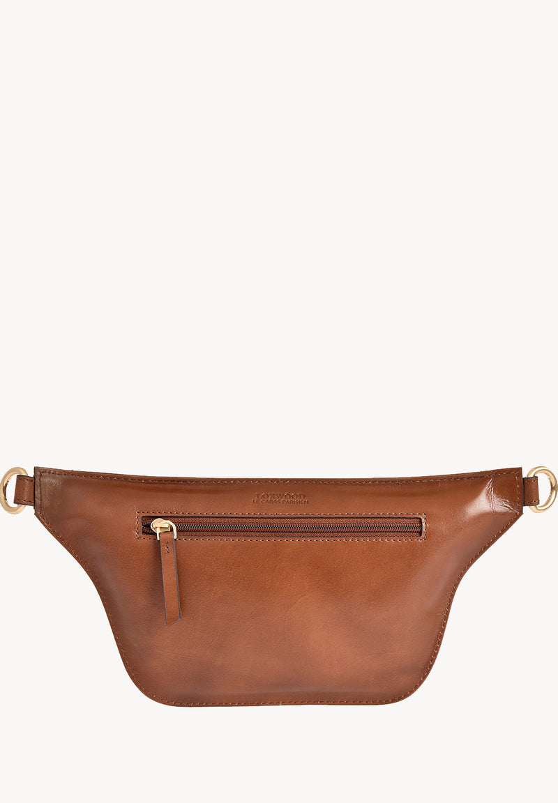 DUNE - Sac banane en cuir perforé