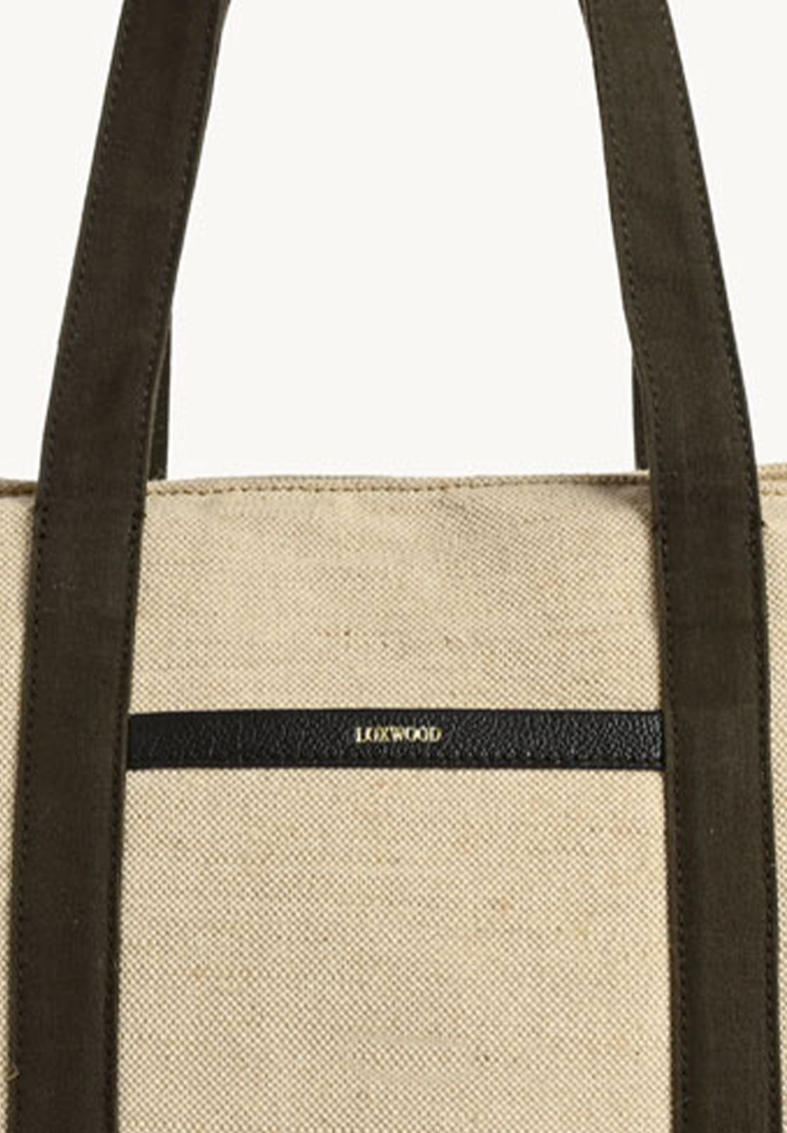 MARBELLA - Sac WEEK-END en toile & cuir