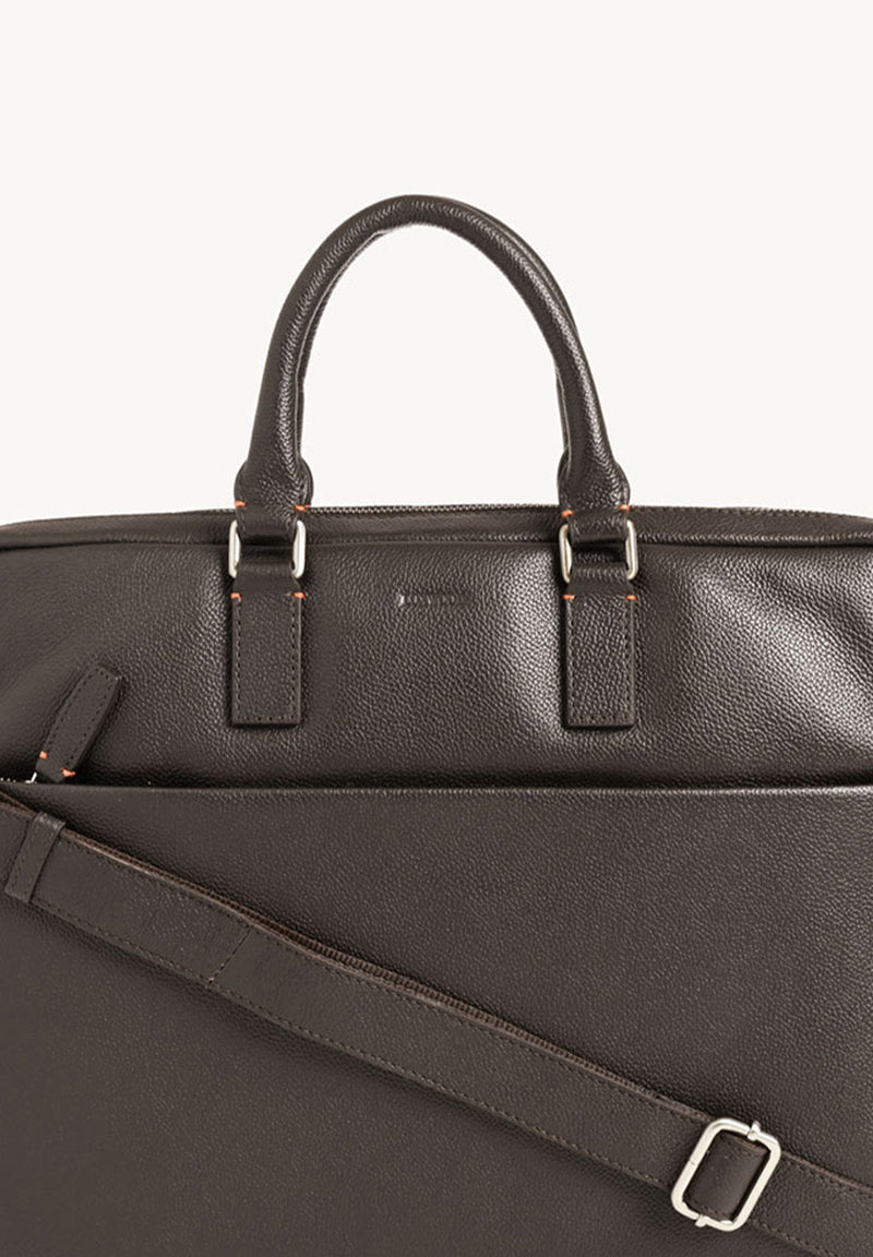 SORBONNE - Porte document en cuir