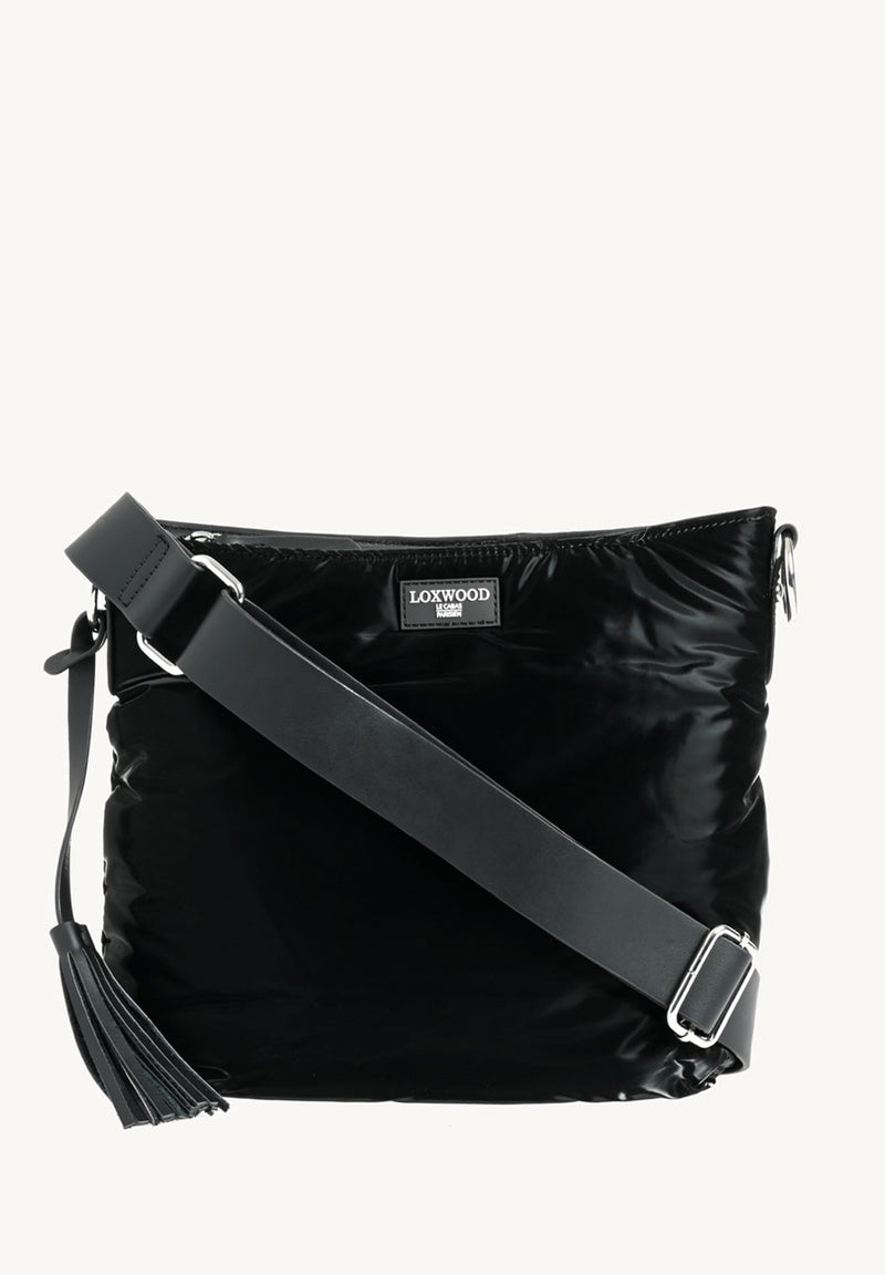 CELIA - Nylon bag with a down jacket effect