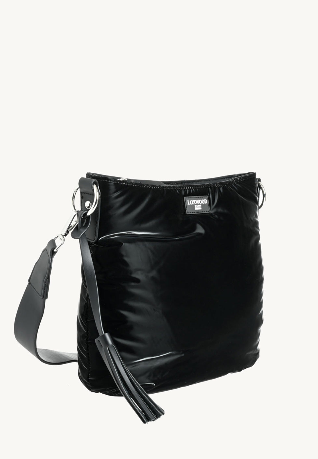 CELIA - Nylon bag with a down jacket effect