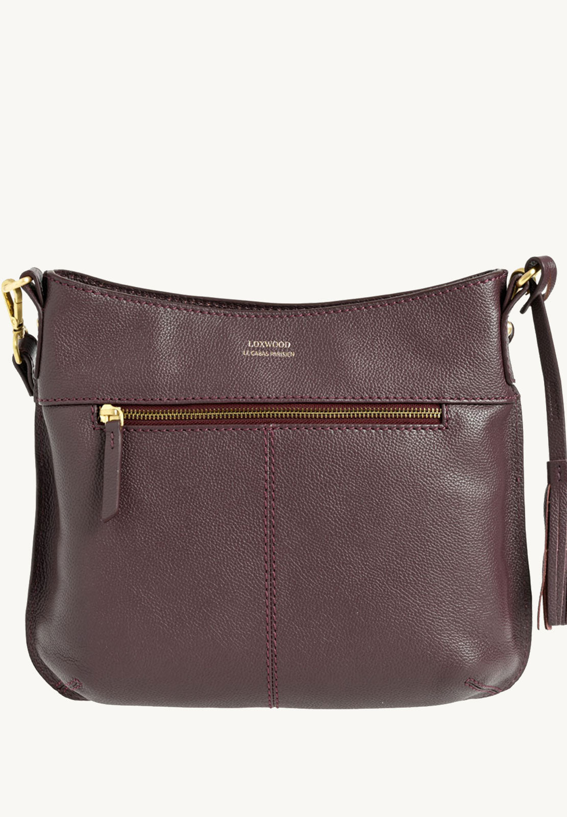 CELIA L - Sac besace en cuir grainé