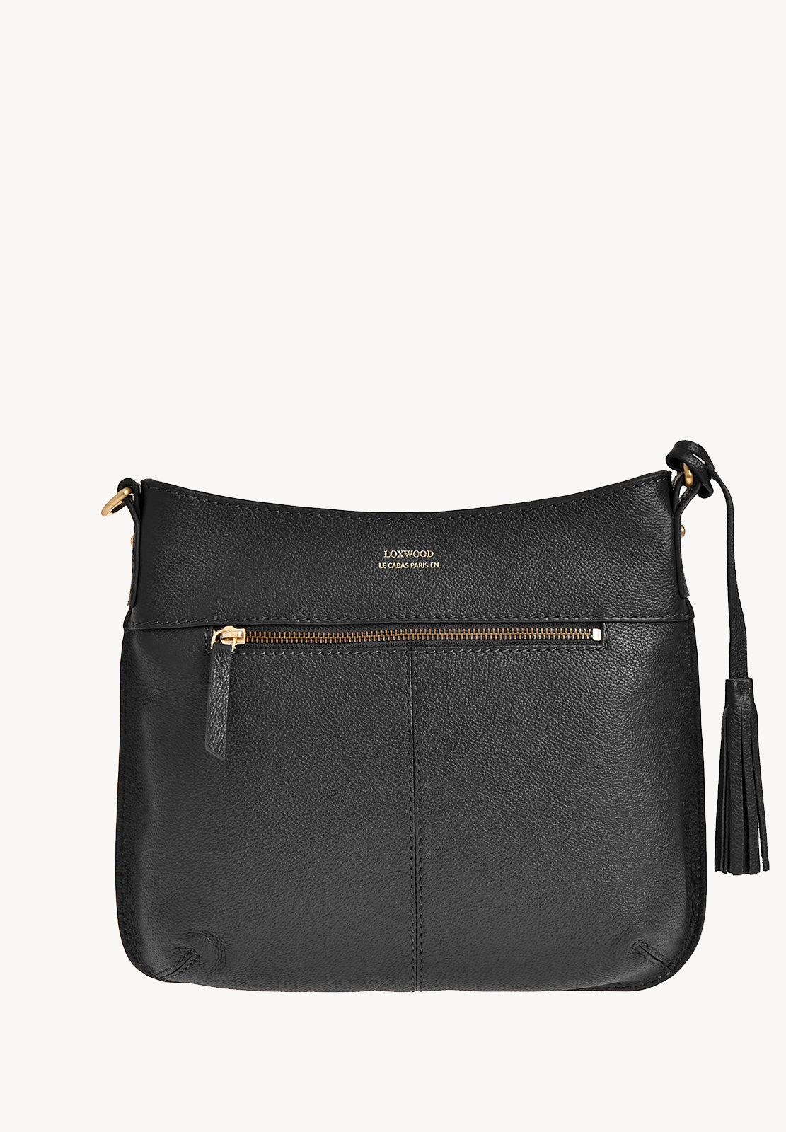 CELIA L - Sac besace en cuir grainé