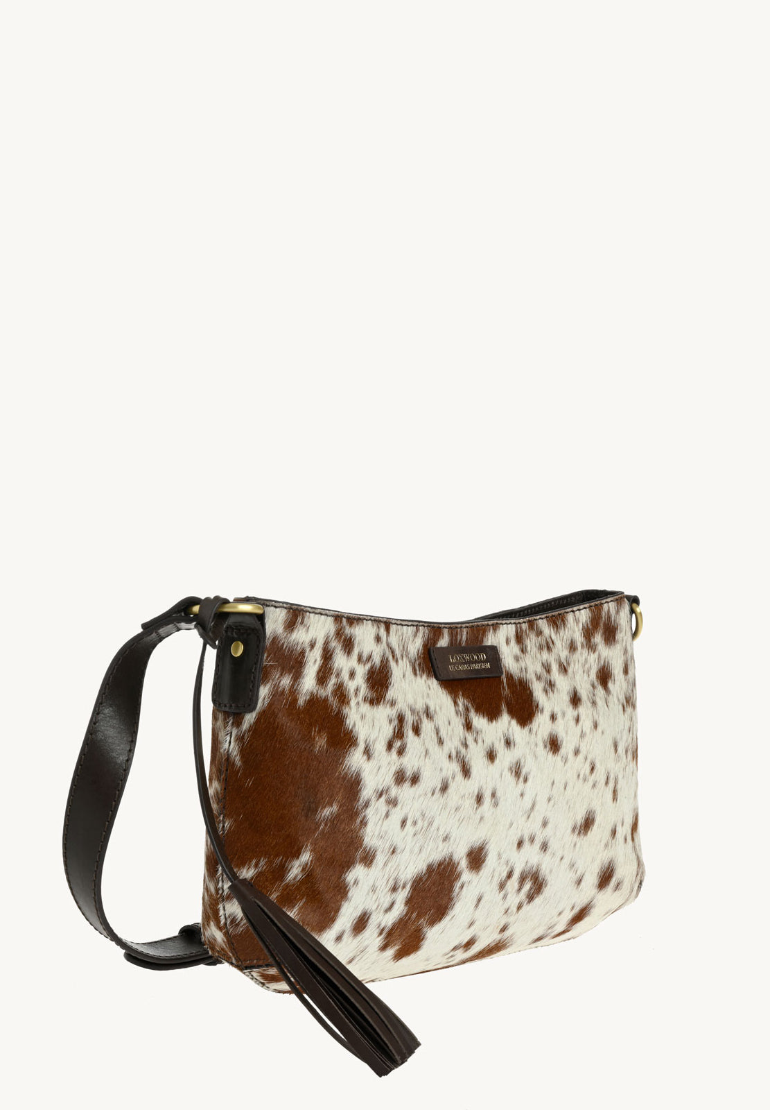 CELIA Medium - Sac besace en poil de vachette
