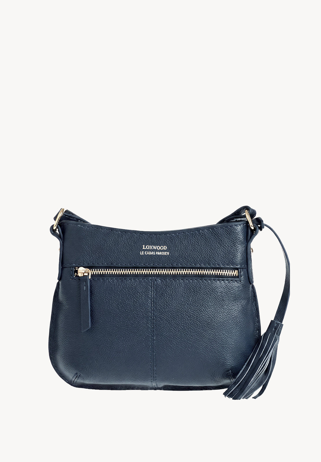 MINI CELIA - Petit sac besace en cuir grainé