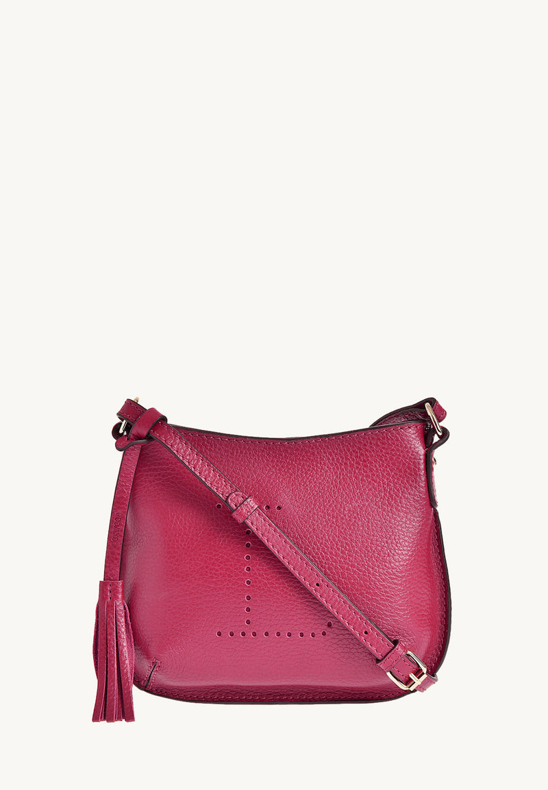 Mini Celia Fushia Leather
