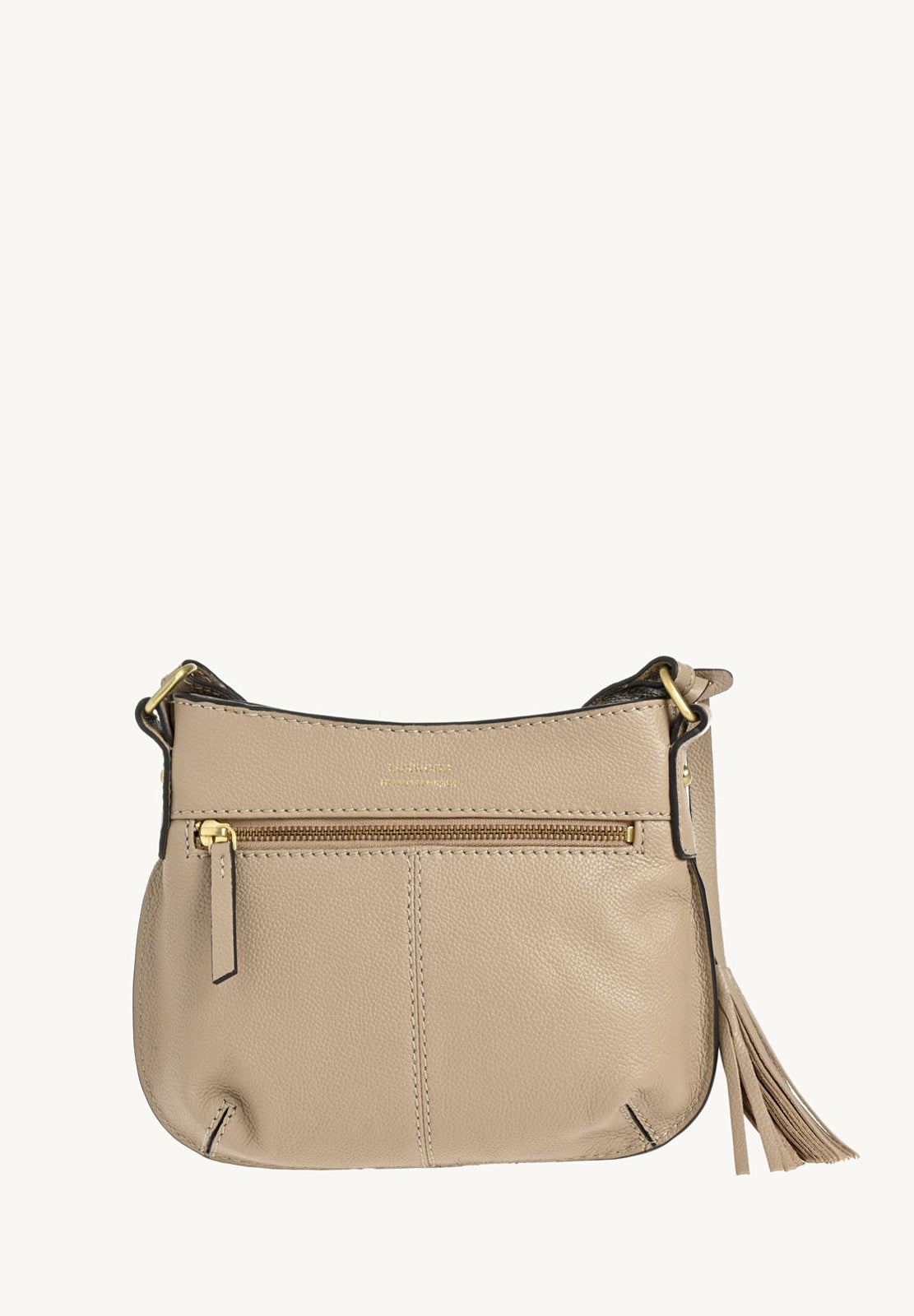 MINI CELIA - Petit sac besace en cuir grainé