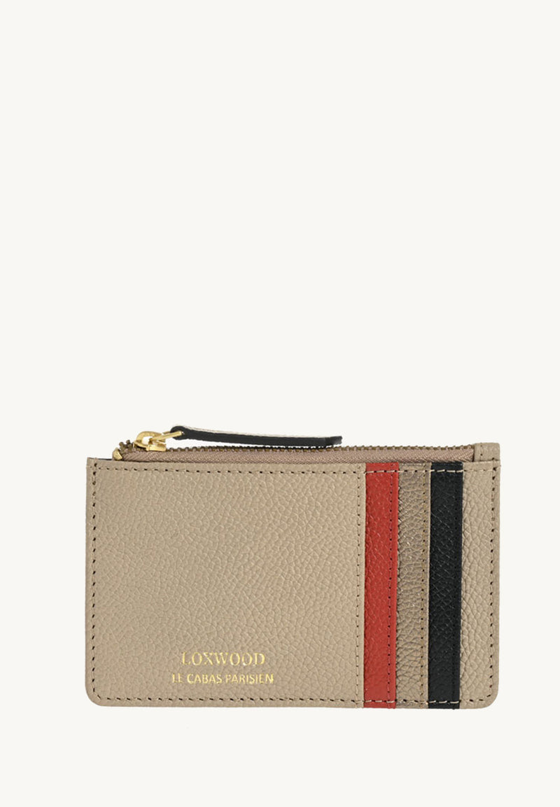 NOAH - Porte carte en cuir grainé