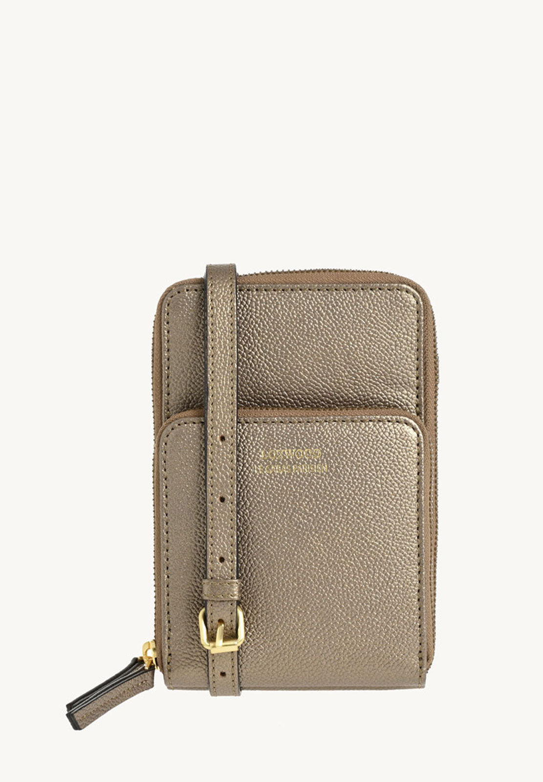 JILL - Pochette téléphone en cuir grainé